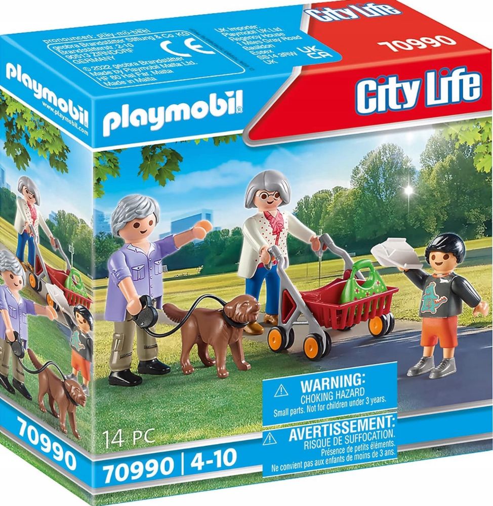 Playmobil 70990 city life zestaw klocków dziadkowie