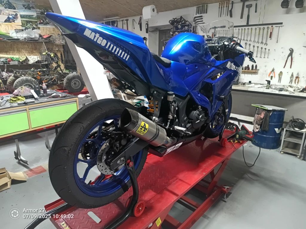 Yamaha r3 ohlins tor