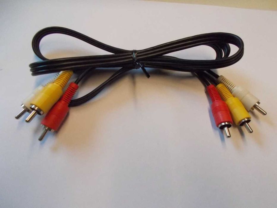 Lote cabos HDMI VGA SCART RCA novos