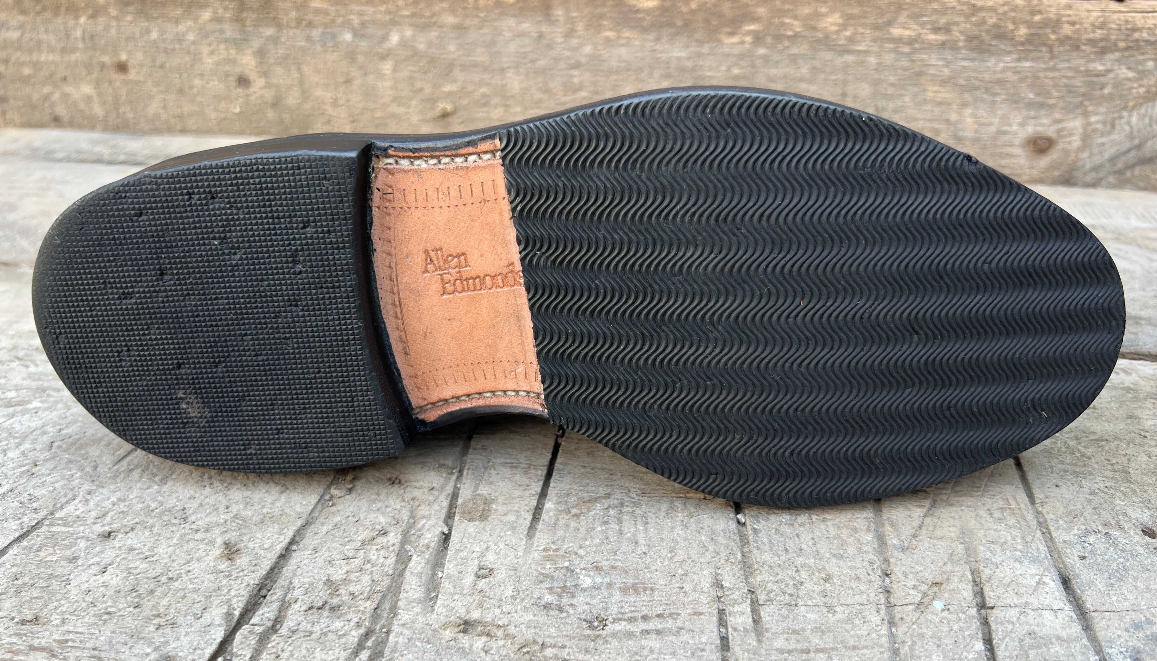Allen Edmonds 41 Shell Cordovan кордован чоловічі туфлі чорні Alden