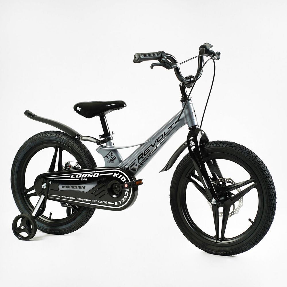 Велосипед  дитячій двухколісний 18 дюймів ,магніва рама