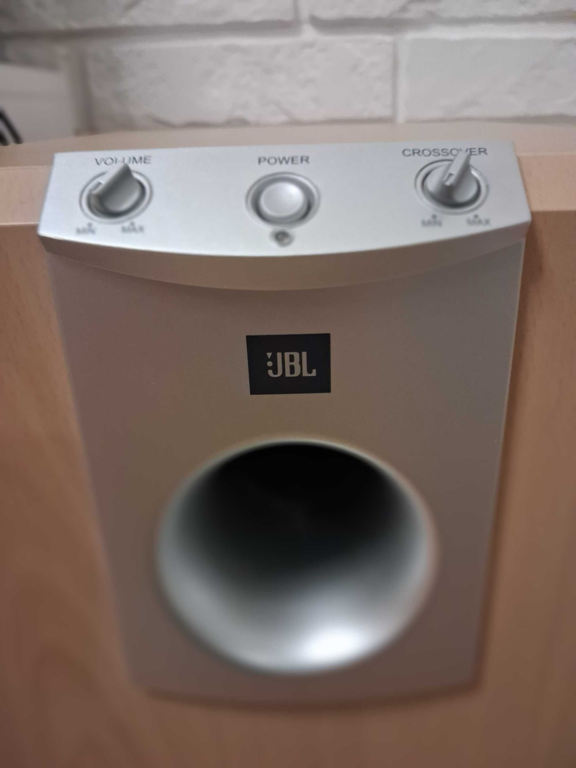 Głośniki JBL + podstawy alumin.