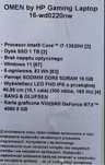 Laptop HP Omen 16 RTX 4060/i7/16gbDDR5/1tb