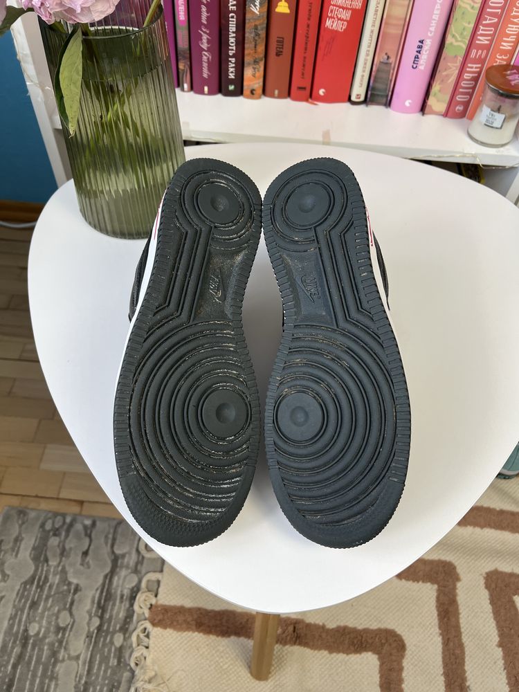 Nike air force 1 кросівки найк айр форс 1 кеди шкіряні чоловічі