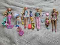 Zestaw lalek Barbie z akcesoriami jak nowe