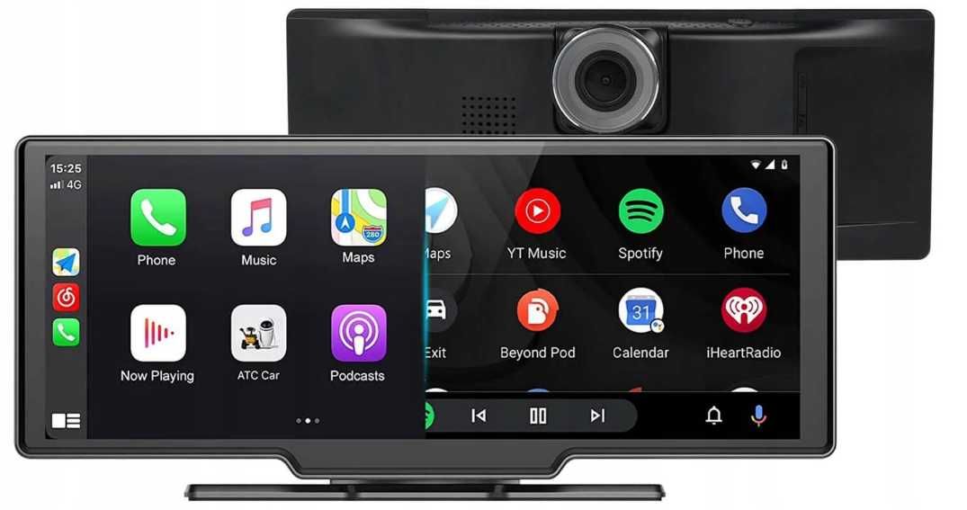 Wyświetlacz kamera do auta CarPlay Android Auto 10 radio