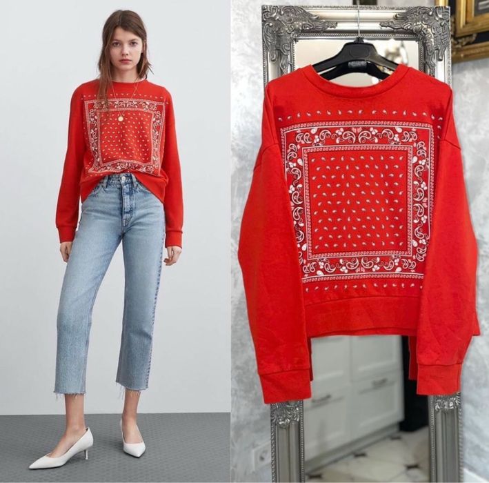 Жіночий реглан світшот Зара Zara