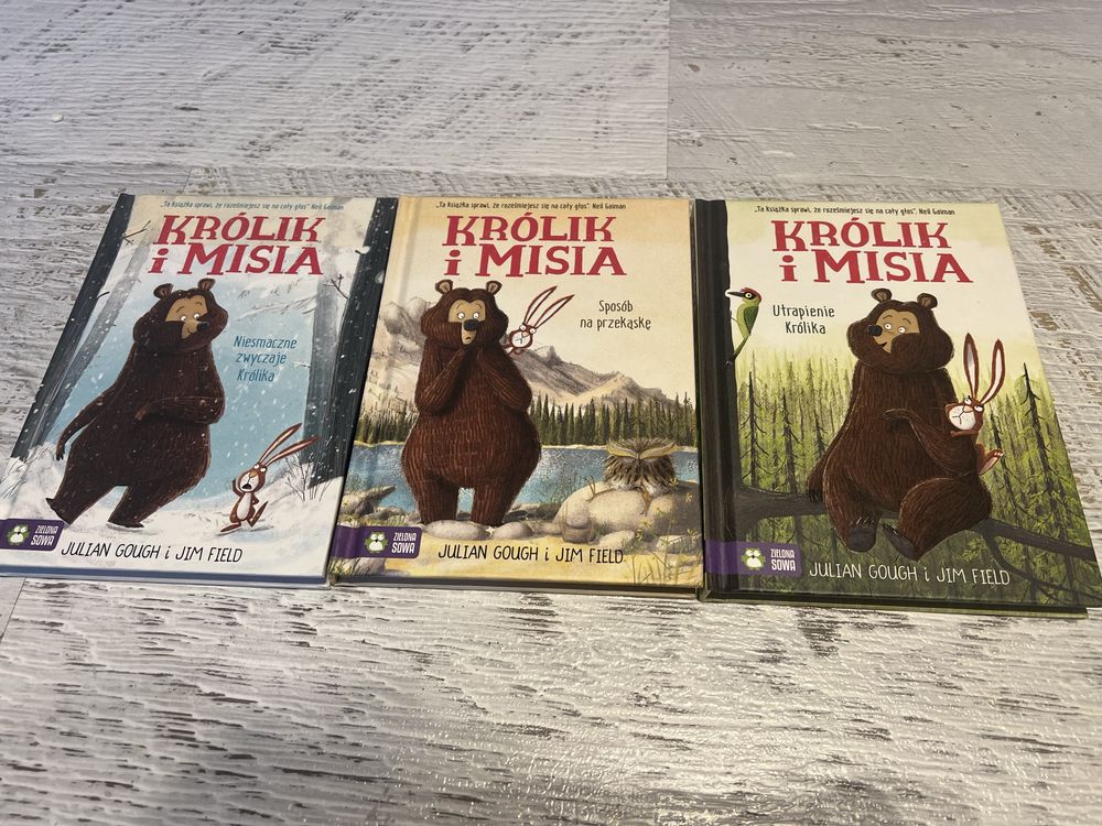 Królik i misia 3 sztuki zestaw