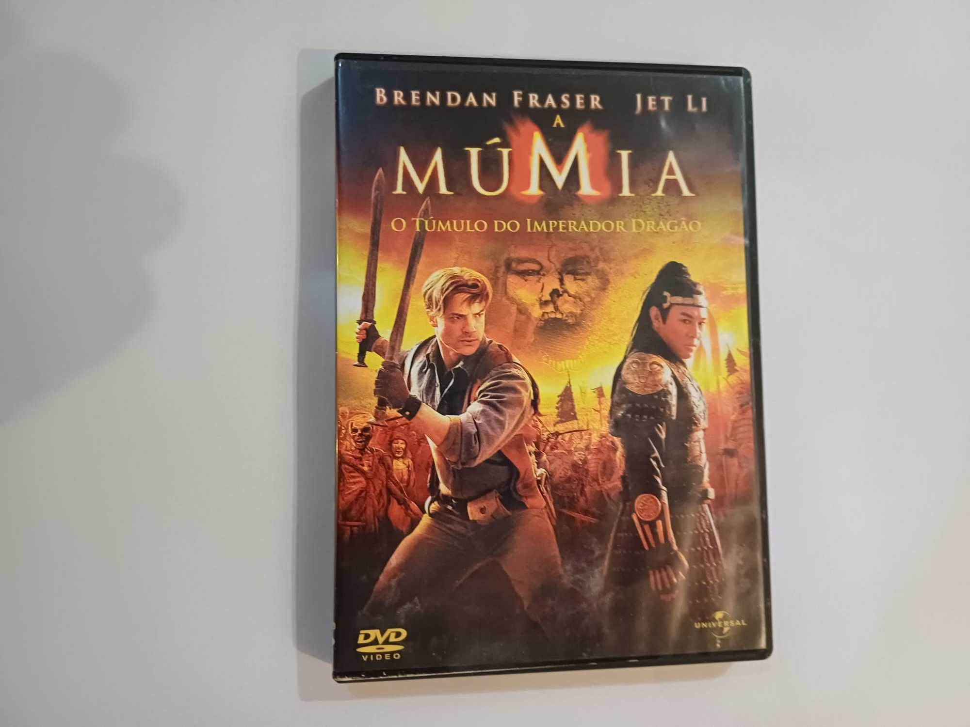 DVD - A Múmia: O Túmulo do Imperador Dragão, com Brendan Fraser