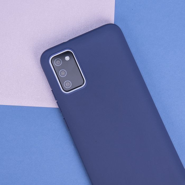 Nakładka Matt Tpu Do Xiaomi Redmi Note 8T Ciemnoniebieska