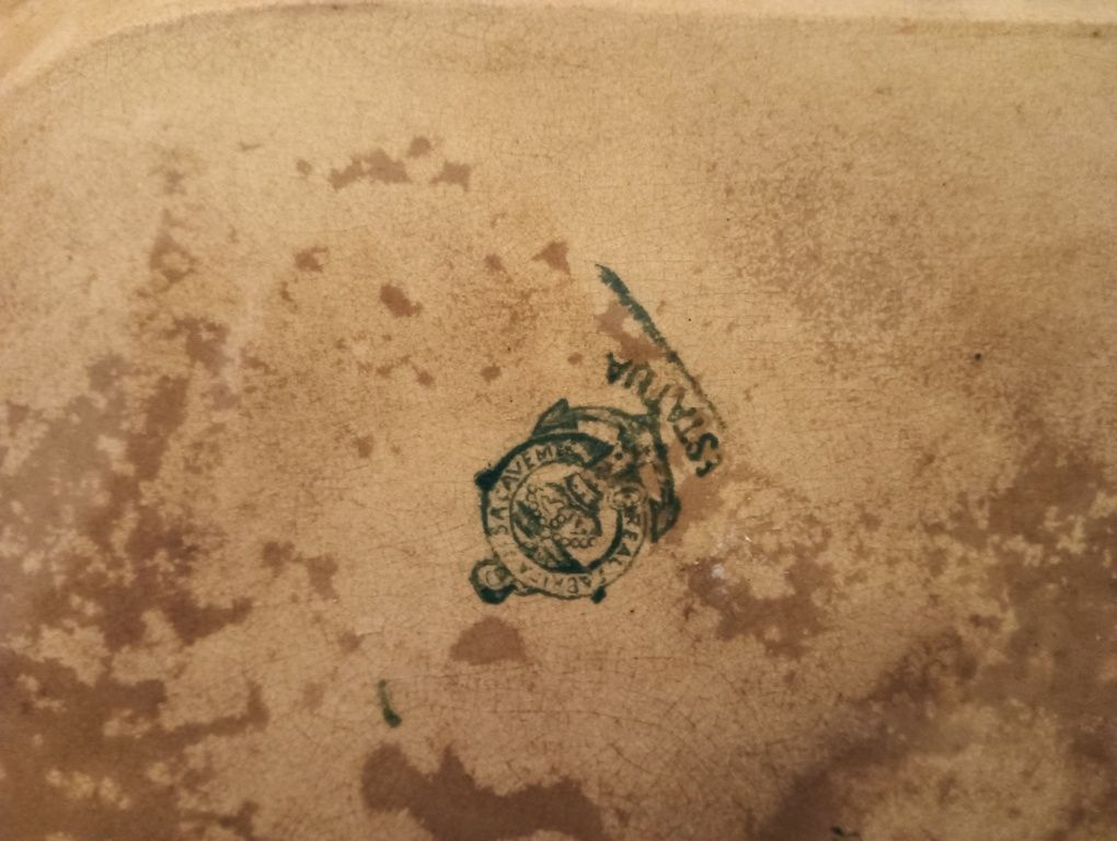 Travessa	Porcelana Antiga e Rara  - Estátua	GILMAN & C.ta  SACAVÉM*