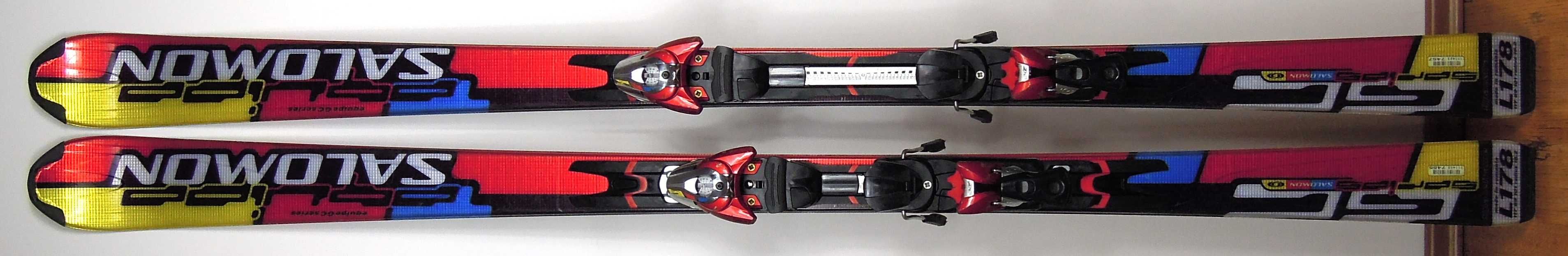 Narty carvingowe SALOMON equipe GC 178cm bardzo szybkie - SUPER STAN