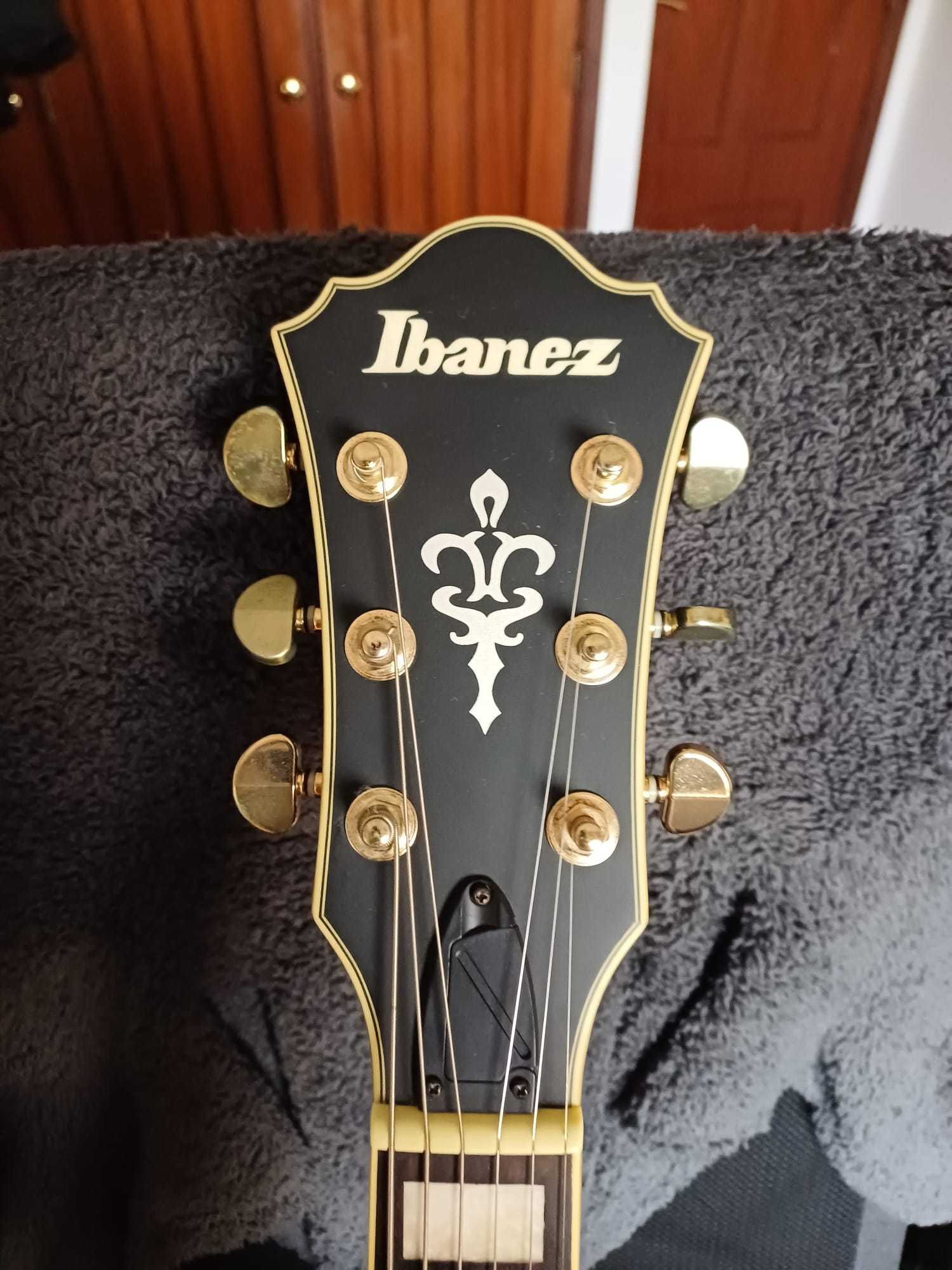 Ibanez AF75G artcore Black Flat + Saco