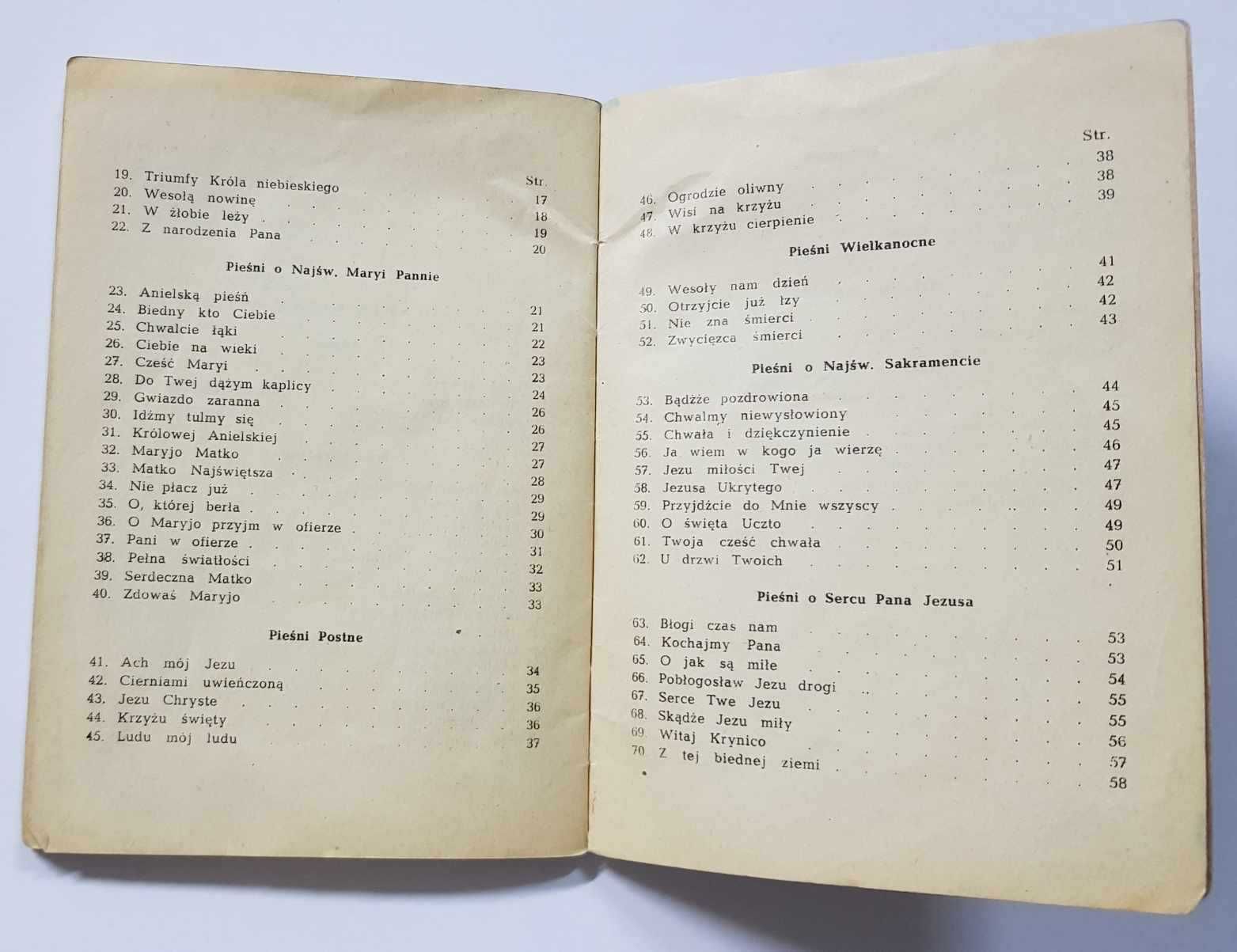 Pieśni Religijne - Koło Księży Prefektów - Łódź 1948