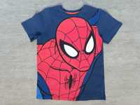 Bluzka bluzeczka krótki rękaw Spider-Man 122/128