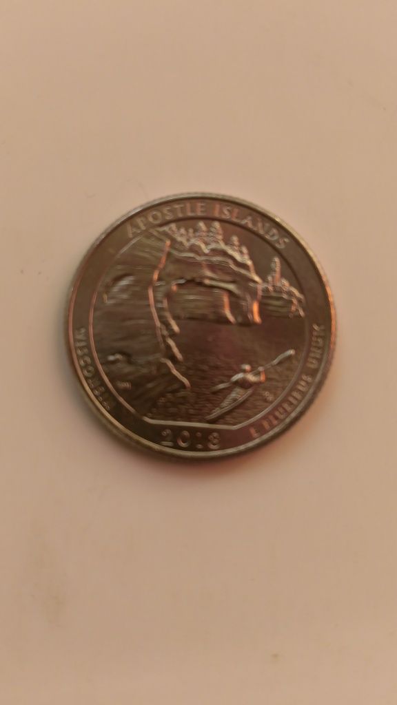 Монета Quarter Dollar, 2018, перевёртыш