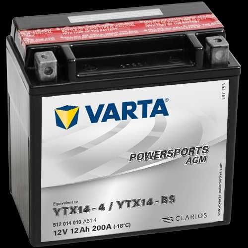 Akumulator Varta YTX14-BS 12V 12Ah 200A ,Rynkowa 1