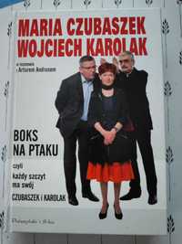 Maria Czubaszek Wojciech Karolak boks na ptaku