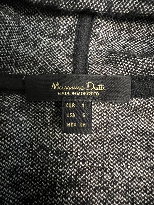Wełniana bluza z kapturem Massimo Dutti w dobrym stanie