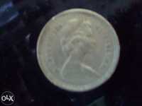 Moeda Elizabeth II 1984 - 1 pound