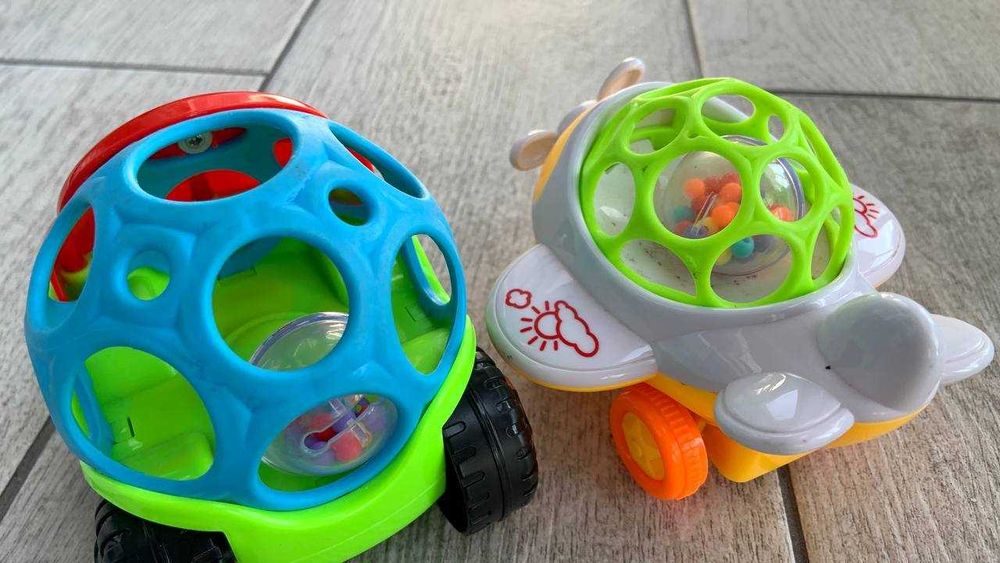 Вертолет погремушка и машина