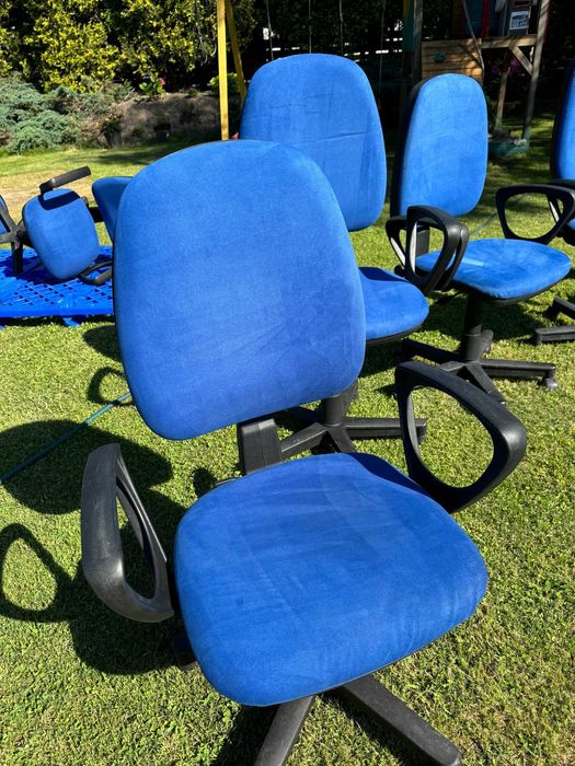 Krzesło fotel biurowy obrotowy regulowany 7szt