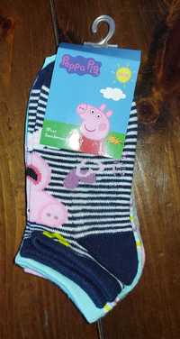 Peppa Pig, Skarpetki Peppa Pig, rozmiar 27-30