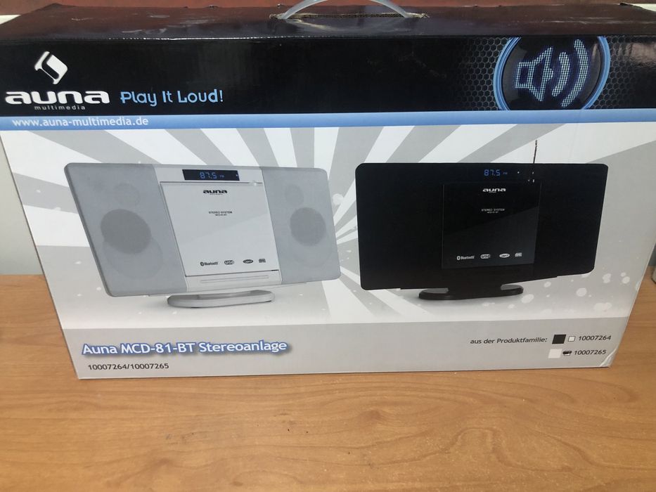 Mini wieża Auna MCD-81BT stan bardzo dobry