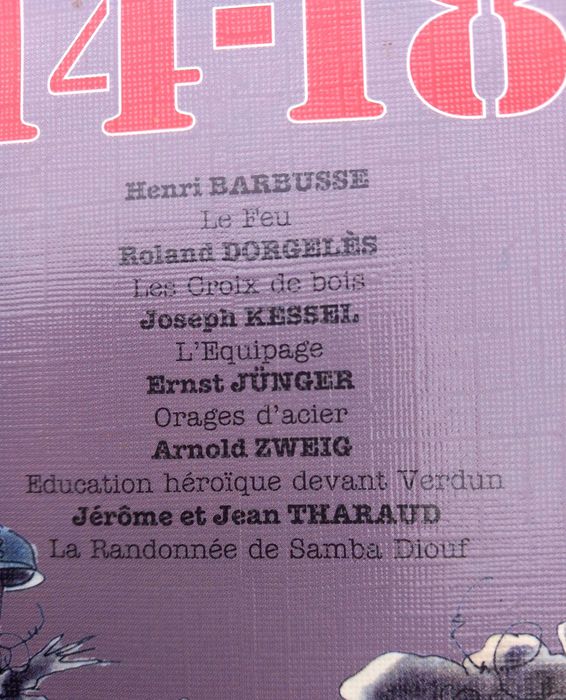 Grands Romans de la Guerre 14-18 [capa Tardi] Junger Barbusse Zweig