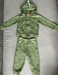 Komplet dresowy w dinozaury bluza i spodnie dresowe Carter’s r.92