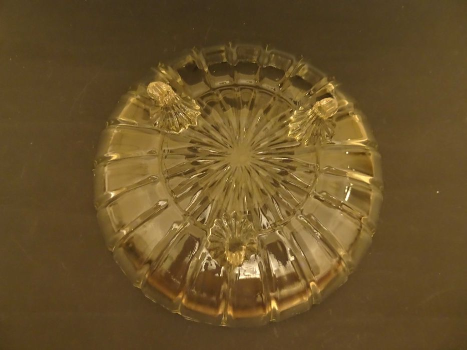 Ząbkowice, miska szklana, HSG Ząbkowice, PRL, Vintage, retro