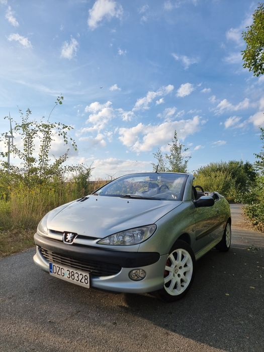Peugeot 206cc 2.0 benzyna w super kasie