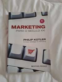 Livro "Marketing para o século XXI" de Philip Kotler