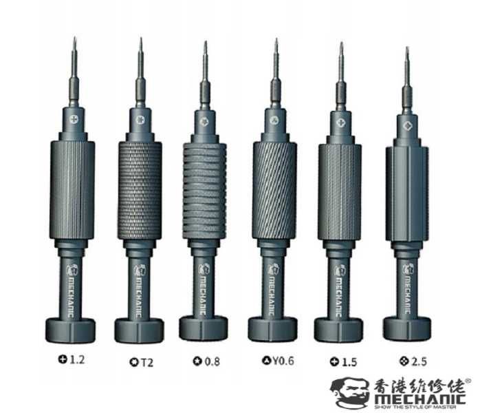 Wkrętaki precyzyjne Mechanic telefony i zegarki