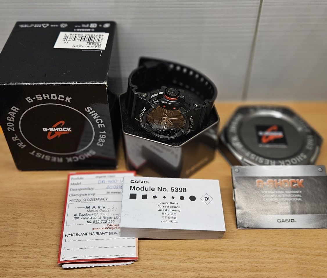 Casio G-SHOCK GA-400-1BER