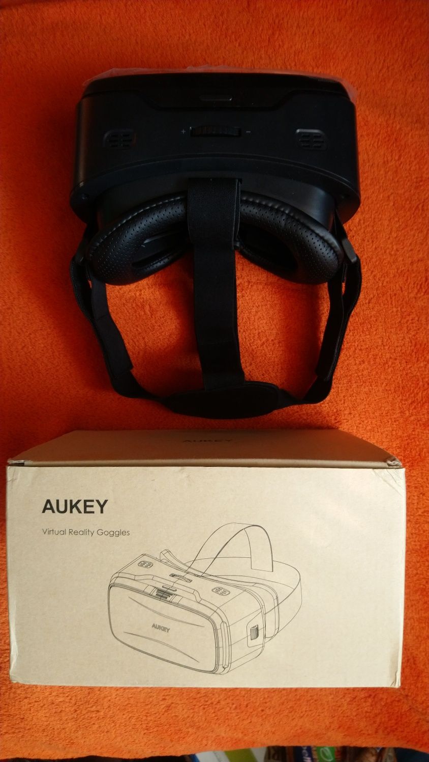 Okulary wirtualne 3D aukey do smartfona