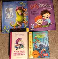 Zestaw 4 wyjątkowych książek dla dzieci w wieku 3-5 lat Okazja! (pyza