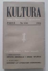 Czasopisma Kultura rocznik 1954 komplet