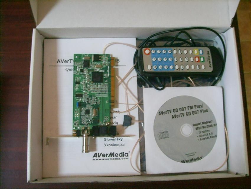 TV-Tuner+FM Avermedia Aver TV GO 007 FM Plus