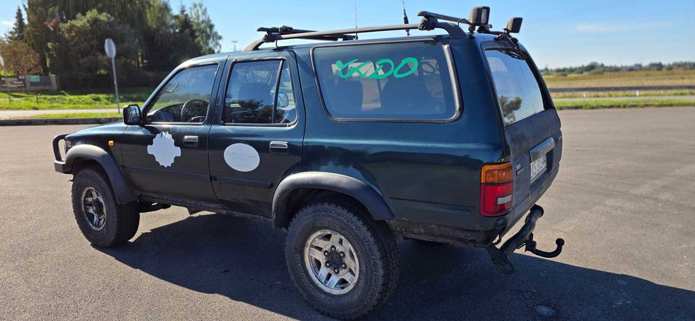 TOYOTA 4RUNNER 3.0 TD 125 KM 1KZT 1993 WYCIĄGARKA Klima Okazja