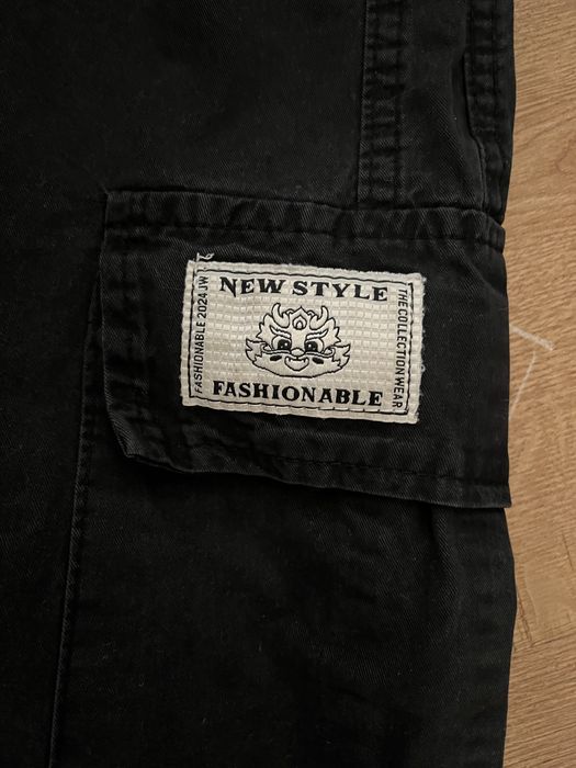 карго штаны теплые