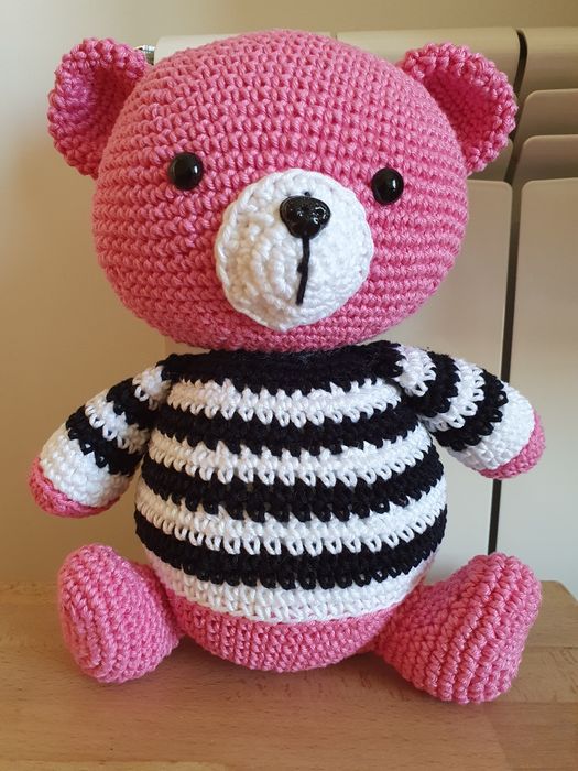 Ursinho tailandês croché amigurumi