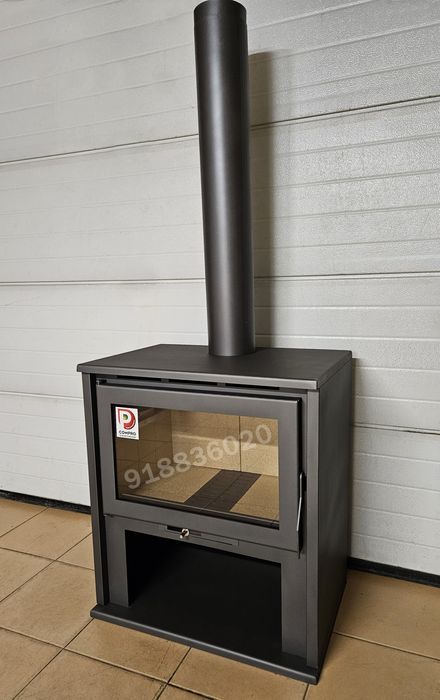 Salamandra Lenha 14Kw Com Ventilação NOVAS - Fabrico Nacional