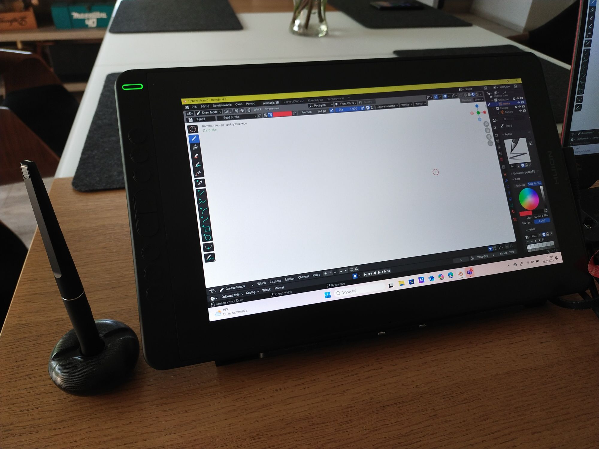 Tablet graficzny HUION KAMVAS 13 stan idealny