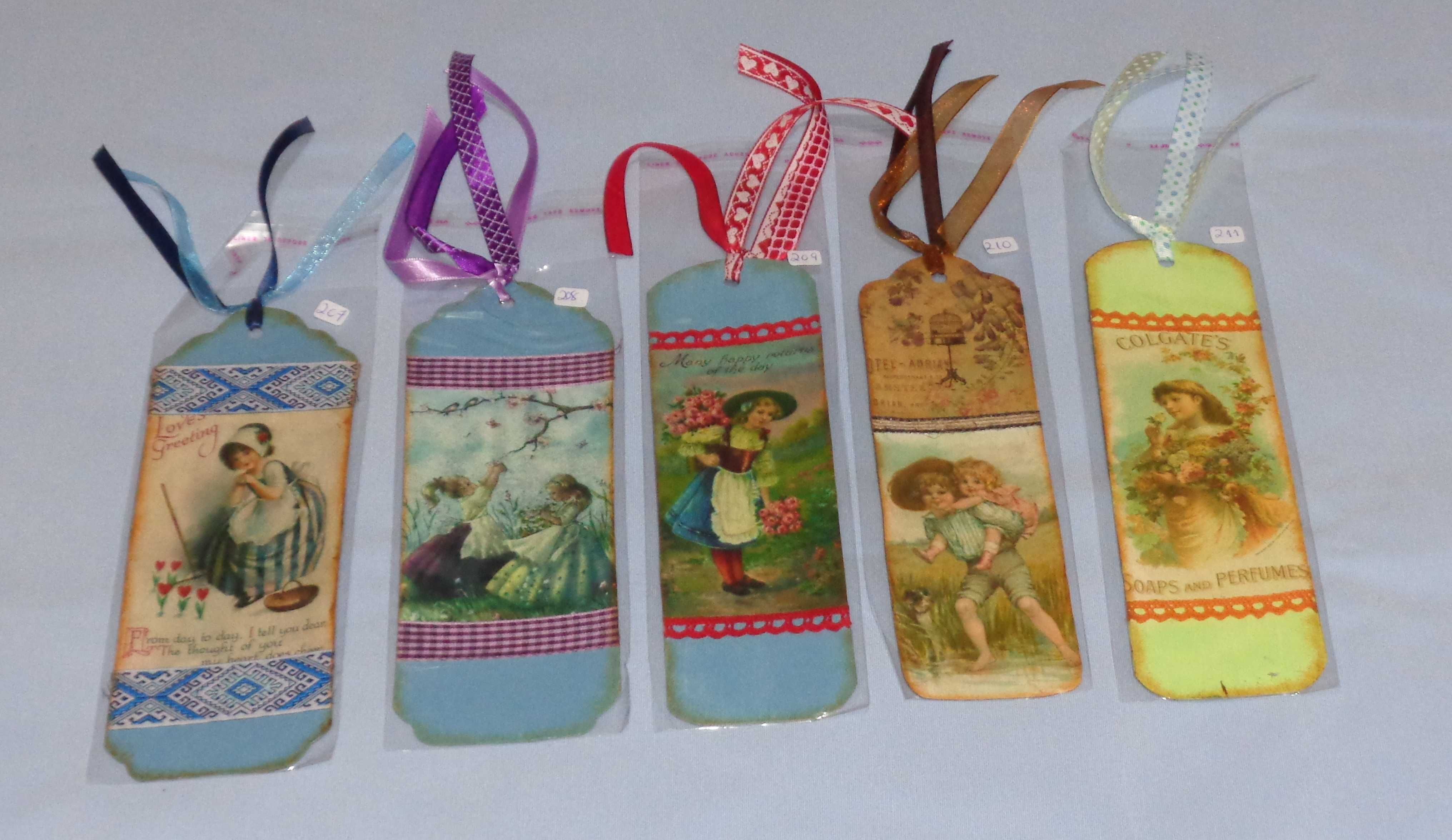 Marcadores vintage para livros (NOVOS)