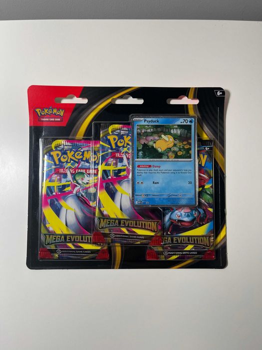 Mega Evolution: Psyduck 3-Pack Blister