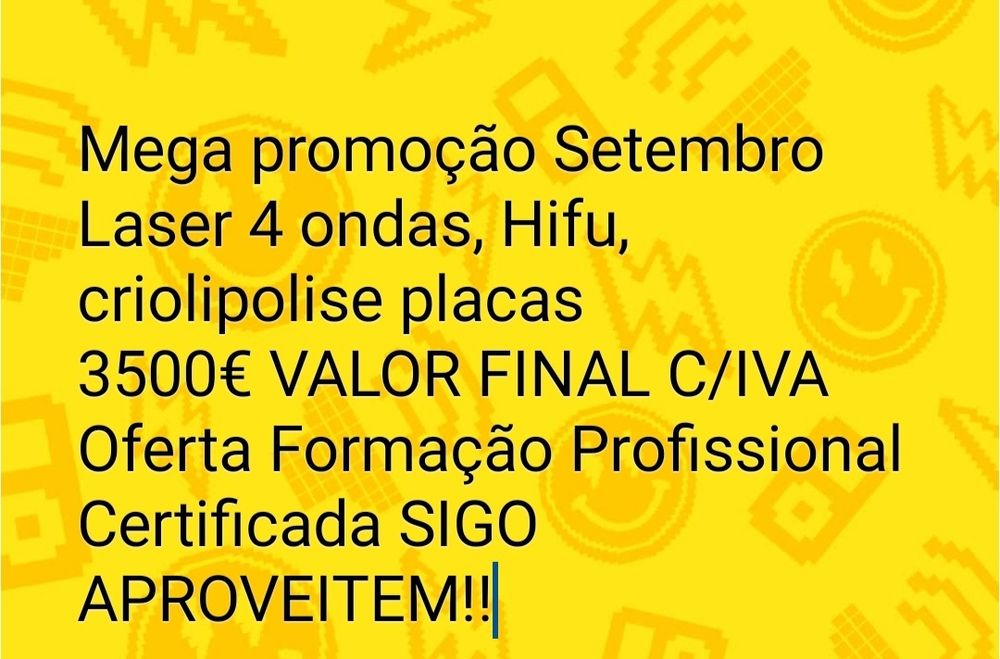 PROMOCAO Equipamentos de estetica