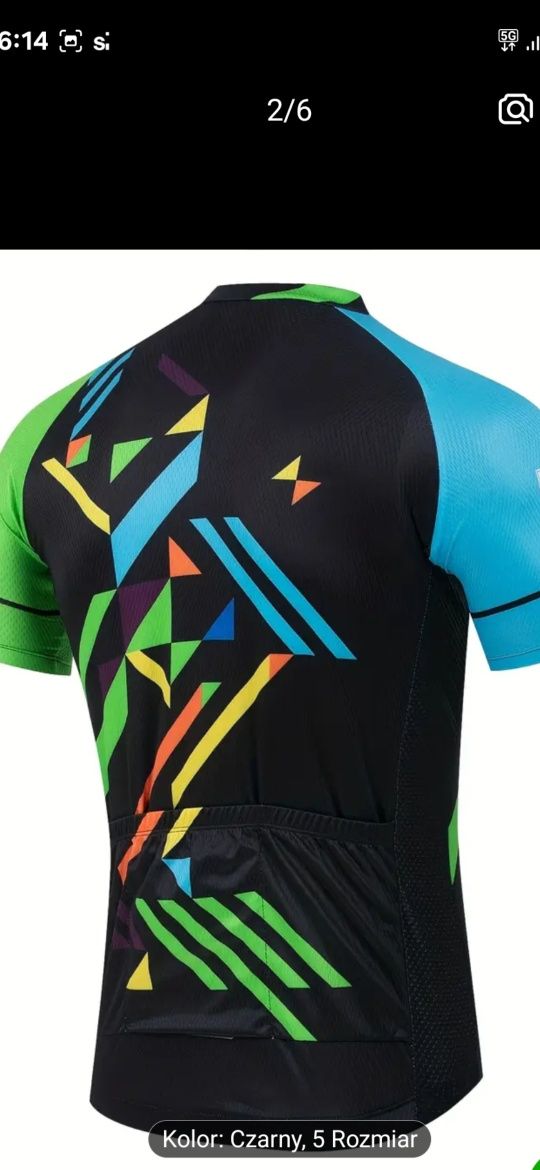 Koszulka rowerowa firmy ,, MAVIC"