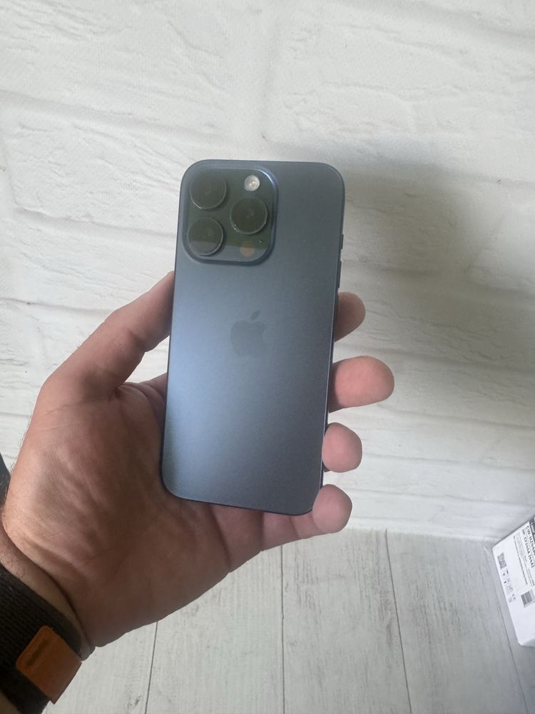 iPhone 15 Pro 256Gb Blue Titanium идеальный