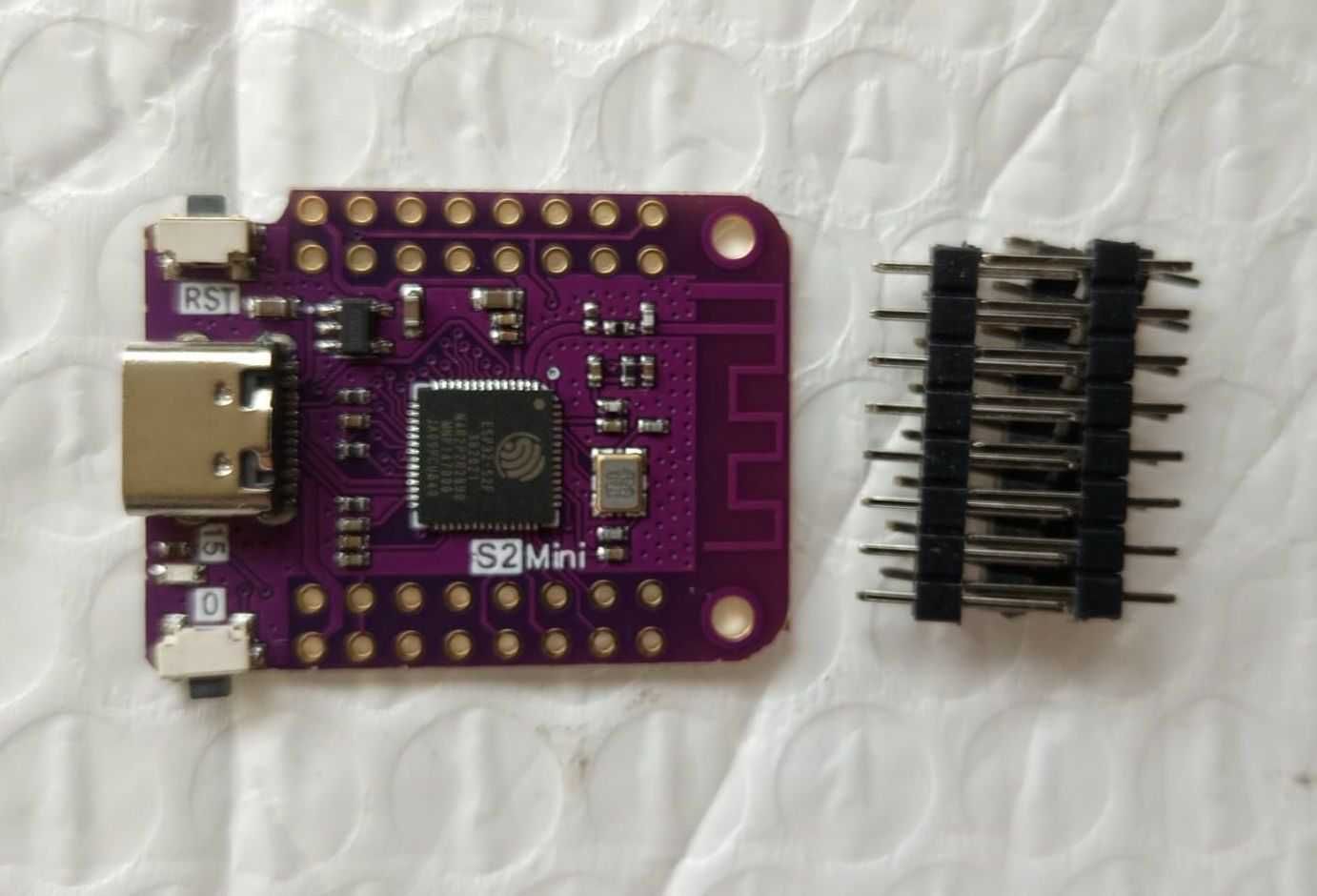 Arduino ESP32 S2 mini WiFi 2,4 GHz flash 4 MB / RAM 2MB USB Type-C